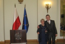 DANUTA I WIESŁAW KAPPERGREN - Odznaczeni najwyższym odznaczeniem. ...