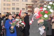 Odsłonięcie pomnika Józefa Piłsudzkiego ...