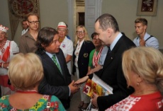 Pierwsza wizyta przedstawicieli Polonii po wyborach Pana Andrzeja Dudy na Prezydenta RP...