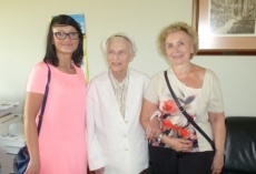 Kolejne spotkanie z Panią Profesor Joanną Muszkowską-Penson i Prezydentem Lechem Wałęsą...