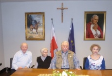 Kolejne spotkanie z Profesor Joanną Muszkowską-Penson i Prezydentem Lechem Wałęsą