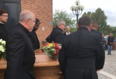 Pożegnanie sp. księdza Rudolfa Basistę...