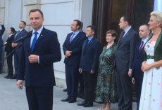 Spotkanie z Prezydentem RP i Pierwsza Dama