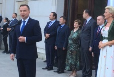 Spotkanie z Prezydentem RP i Pierwsza Dama...