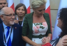 Spotkanie z Prezydentem RP i Pierwsza Dama...