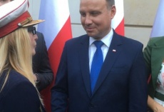 Spotkanie z Prezydentem RP i Pierwsza Dama...