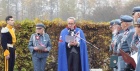 Odsłonięcie tablicy pamiątkowej z okazji 100-letniej rocznicy odzyskania przez Polskę niepodległości...