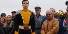 Odsłonięcie tablicy pamiątkowej z okazji 100-letniej rocznicy odzyskania przez Polskę niepodległości...