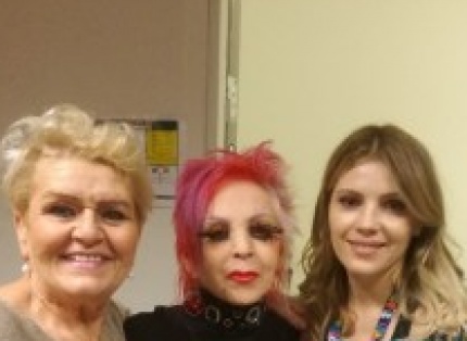 Krystyna Mazurowna Vice Prezes Polka International Paryż  W 28 Edycji Świątecznej Orkiestry w Malmö...