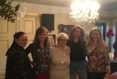 Spotkanie Zarządu Polka International z polska Olimpijka Izabela Dylewska  i Beata Momot, które były założycielkami Polka International Poznań....