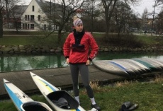 Trening z dwoma Olimpijkami Izabela Dylewska i Susanne Gunnarsson....