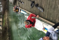 Trening z dwoma Olimpijkami Izabela Dylewska i Susanne Gunnarsson....