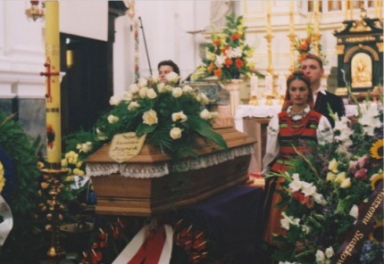 15 rocznice śmierci Stanislawa Jopka solisty Zespołu Mazowsze