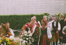 15 rocznice śmierci Stanislawa Jopka solisty Zespołu Mazowsze...