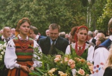 15 rocznice śmierci Stanislawa Jopka solisty Zespołu Mazowsze...