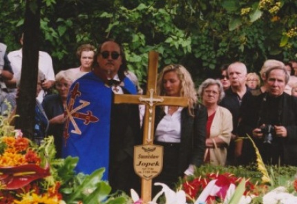 15 rocznice śmierci Stanislawa Jopka solisty Zespołu Mazowsze...