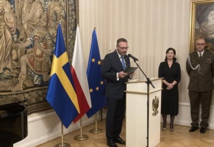 Przyjęcie w Ambasadzie RP w Sztokholmie...