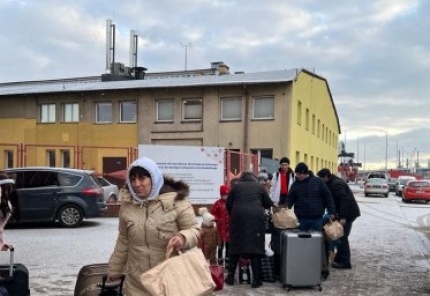 Następny autobus z Ukraińcami do Malmö...