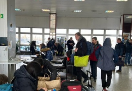 Następny autobus z Ukraińcami do Malmö...