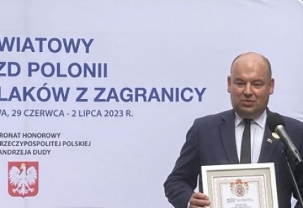 Drugi dzień VI Światowego Zjazdu Polonii w KPRM i spotkanie z Parą Prezydencką RP...