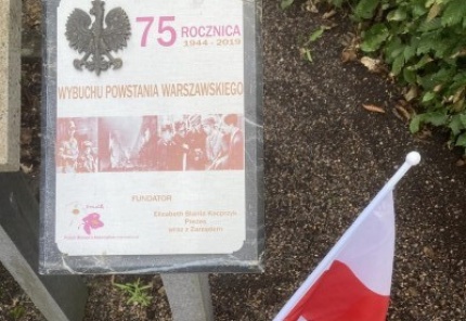 79 rocznica Powstania Warszawskiego przy Obelisku Pamięci Narodowej w Malmö...