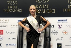 Izabela Hissan VD Miss Polonii Sweden w konkursie Kwiat Dojrzałości 2024...