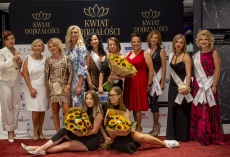Izabela Hissan VD Miss Polonii Sweden w konkursie Kwiat Dojrzałości 2024...