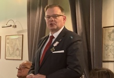 Spotkanie i odznaczenia - Gdynia...